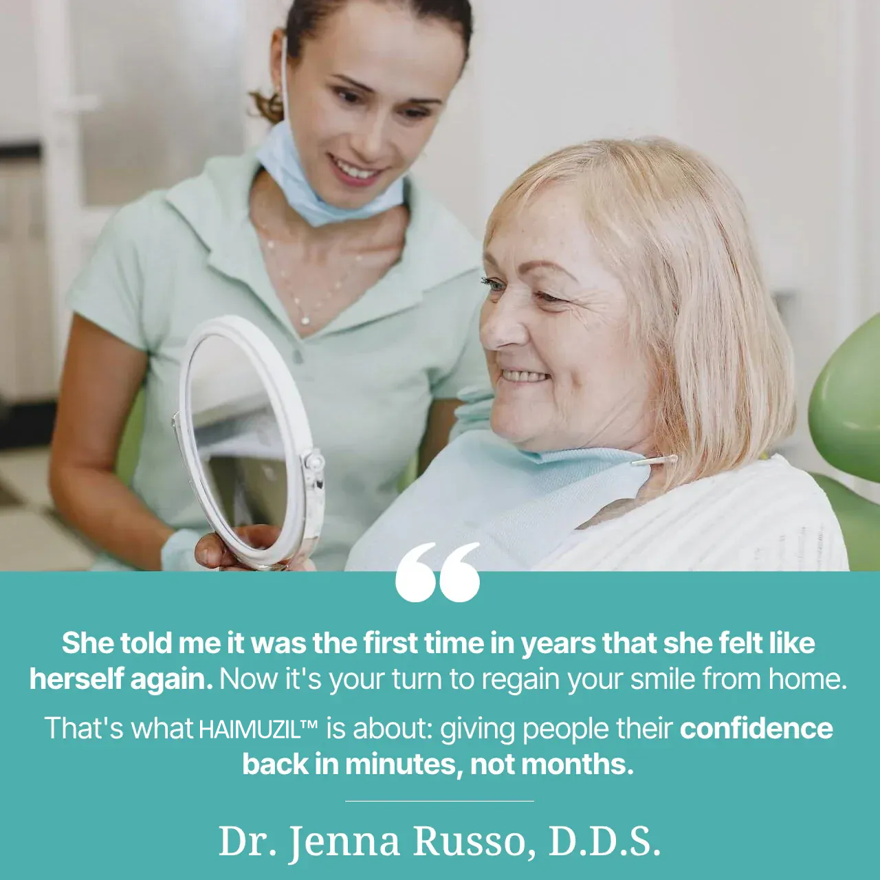 😁 Приключва днес: 50% ОТСТЪПКА! Haimuzil™ Персонализирани пълнофункционални протези. Правят ви по-уверени – Произведени в САЩ и сертифицирани от FDA