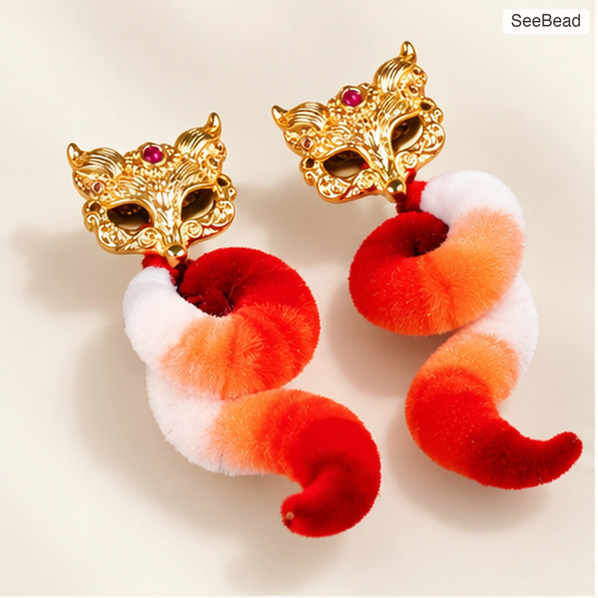 Little Fox Handmade Ronghua Earrings - cover