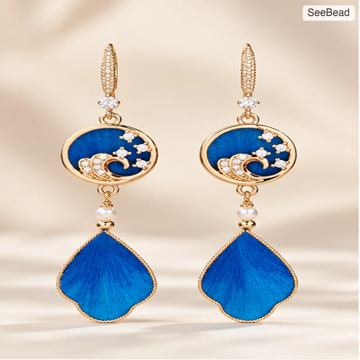 Canglan Moon Handmade Ronghua Earrings - cover