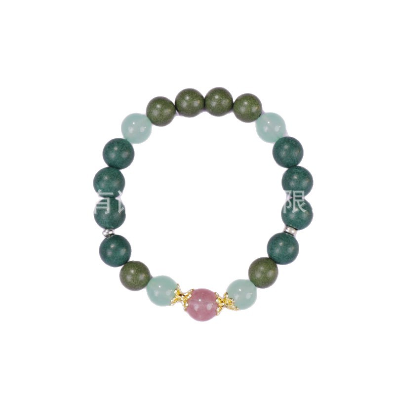 Customizable DIY styles of Chinese herbal medicine bracelets and incense beads, niche design wholesale natural incense bead bracelets for temples