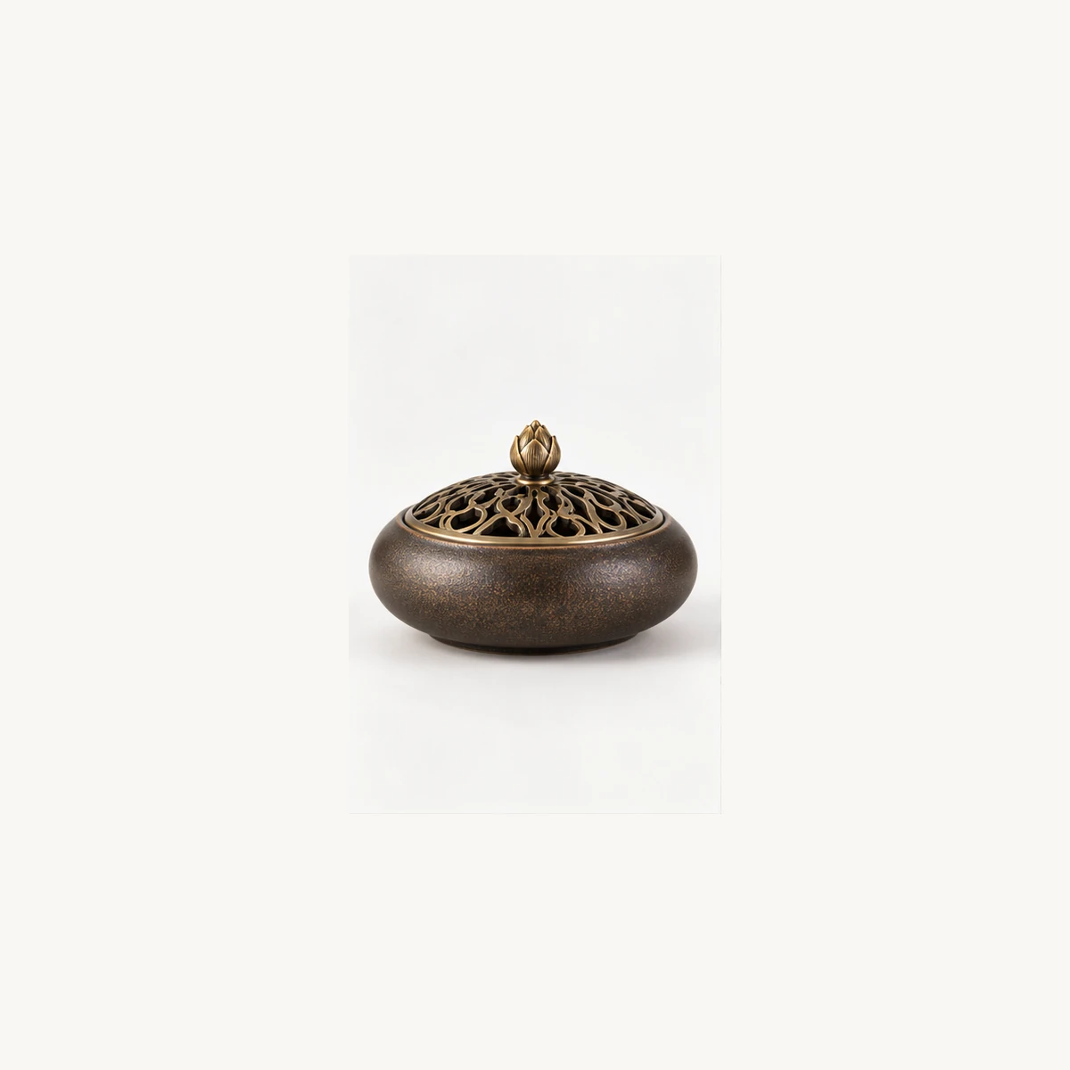New Chinese Style Incense Holder Base - white view