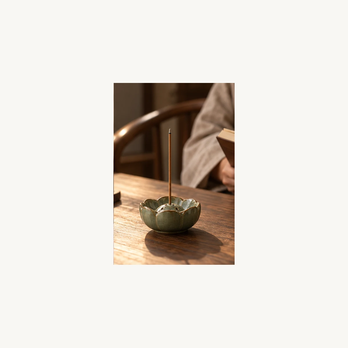 Upright Stick Incense Holder - scene view