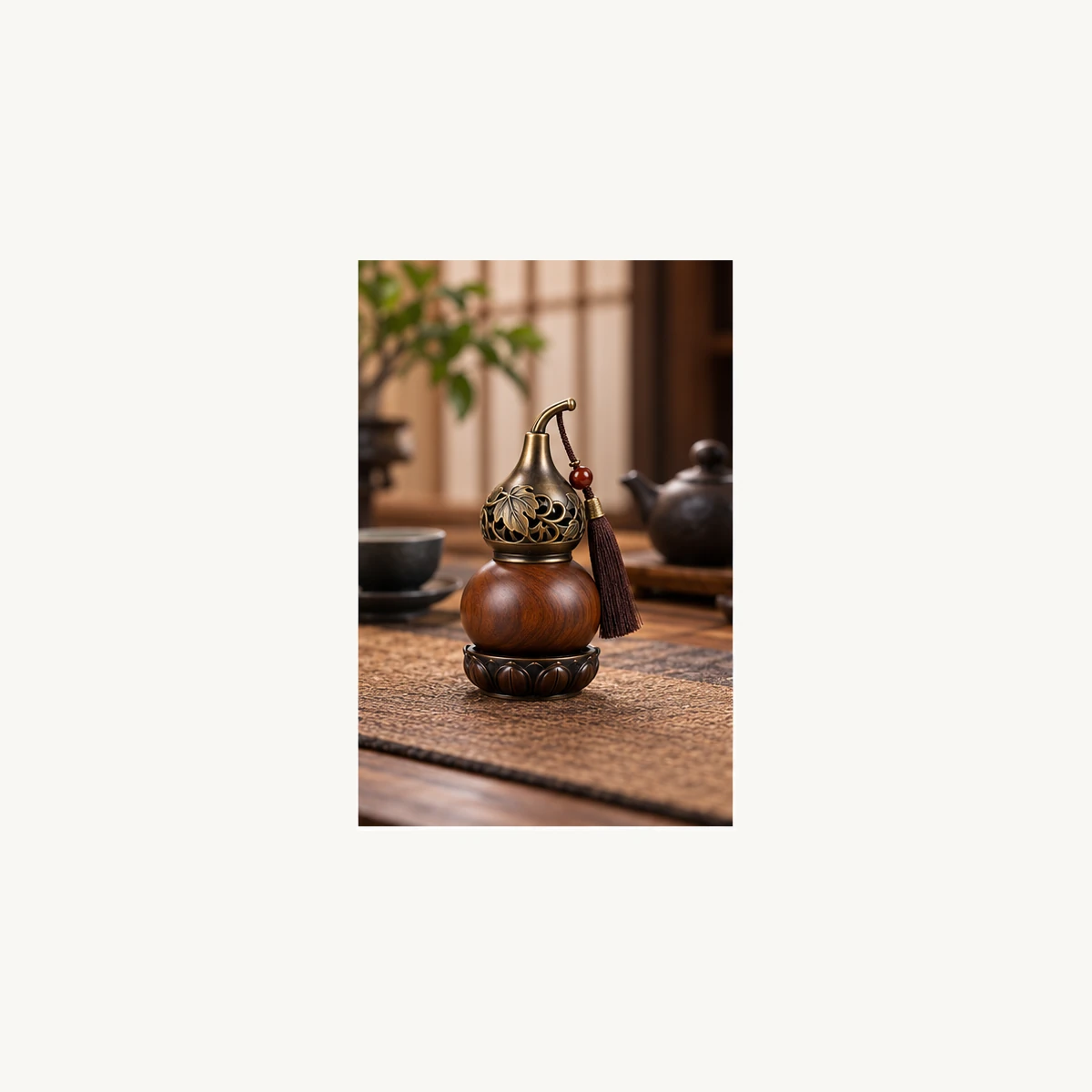 Tassel Gourd Incense Holder-SeeBead--See the Unseen, Perceive the Peaceful
