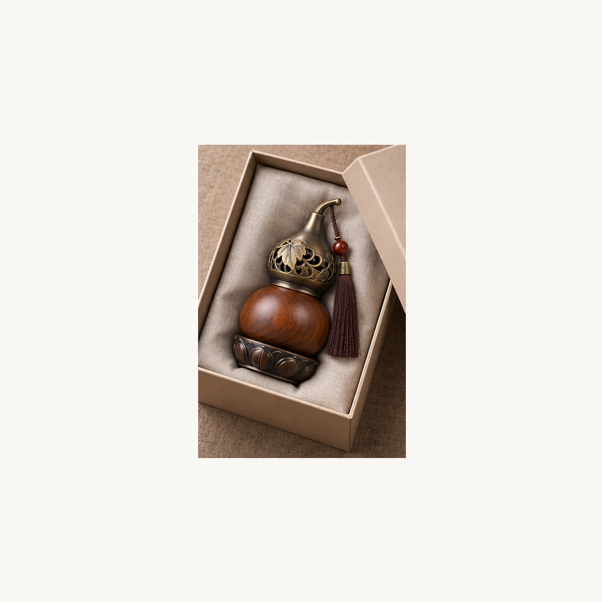 Tassel Gourd Incense Holder - gift view
