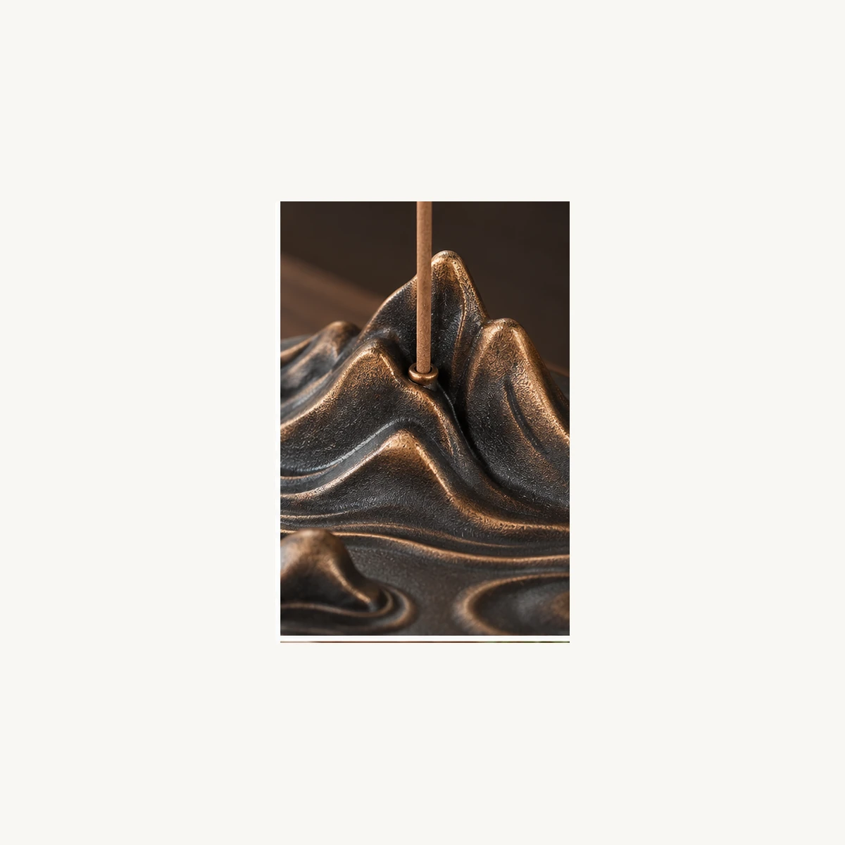 New Chinese Tabletop Incense Holder - detail view