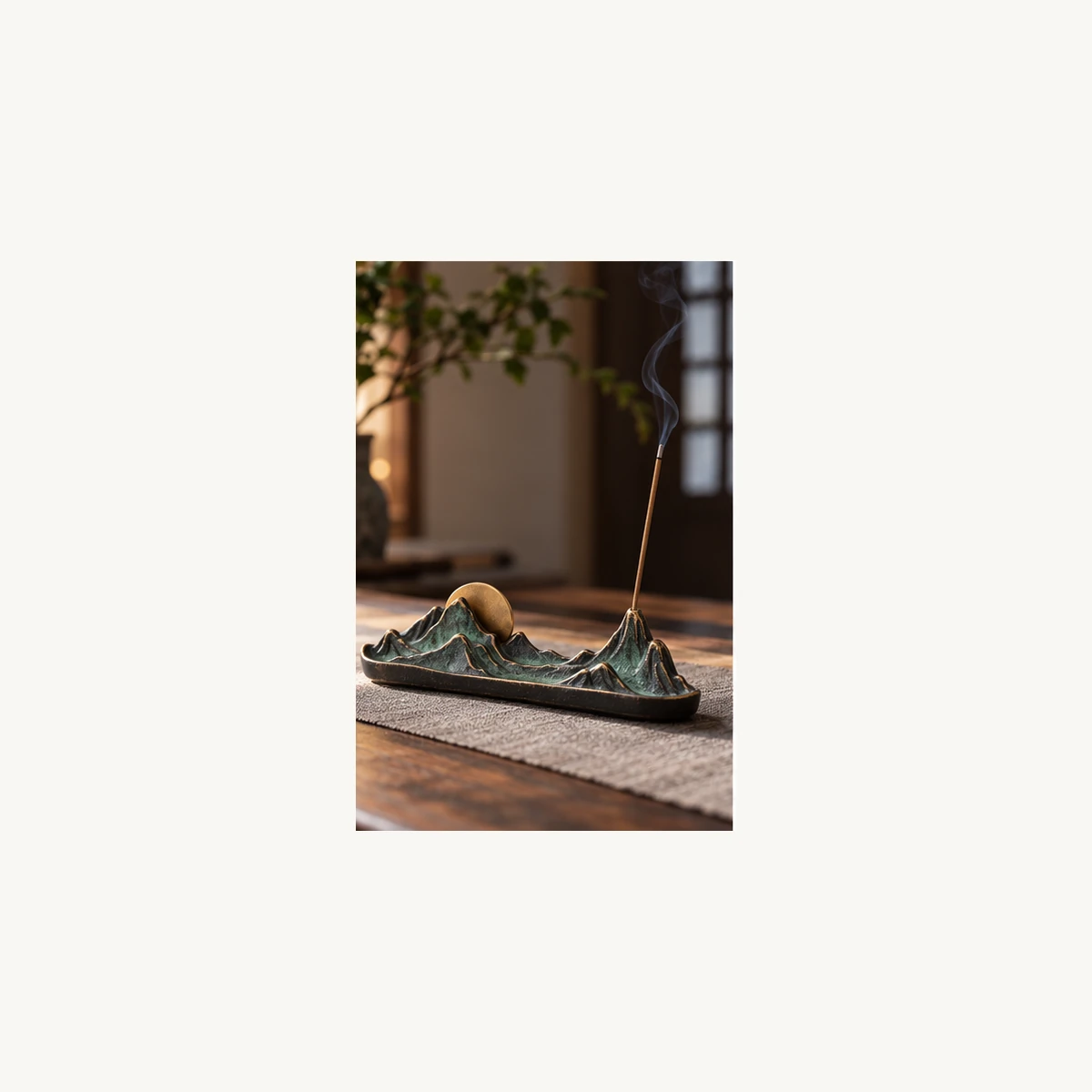 Sundial Mountain Incense Holder-SeeBead--See the Unseen, Perceive the Peaceful