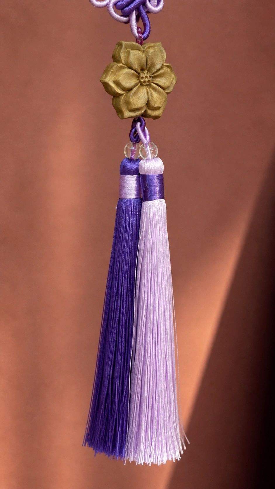 Purple Tassel Herbal Incense Pendant - image 4