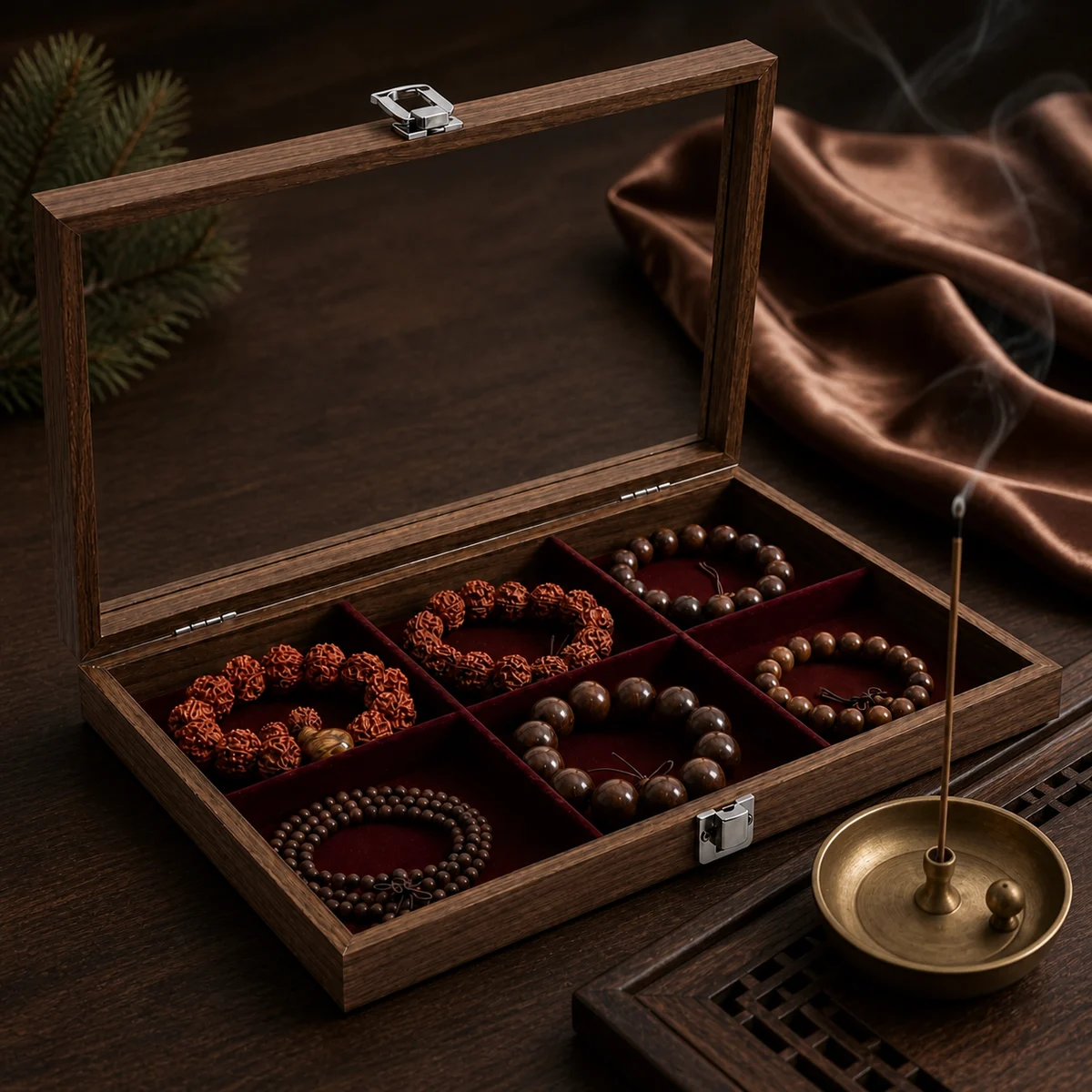 Botanical Incense Jewelry Gift Box Set - Styled Scene