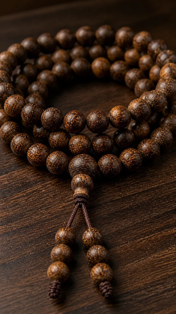 Hainan Agarwood Bracelet with Crystal and Nanhong - Material Detail