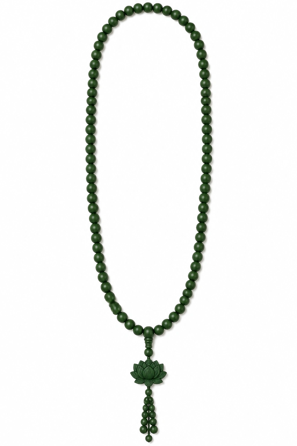 Mengling Hexiang 108-Bead Lotus Mala, 8mm - image 1