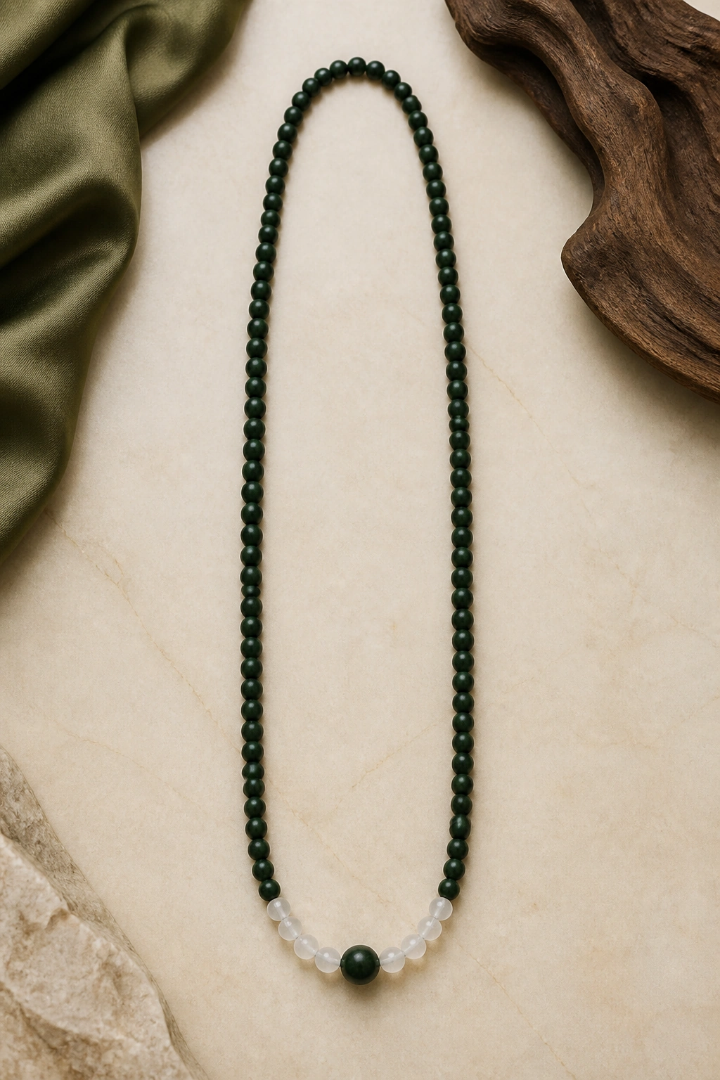 Carved Openwork Herbal Incense Pendant Necklace - image 4
