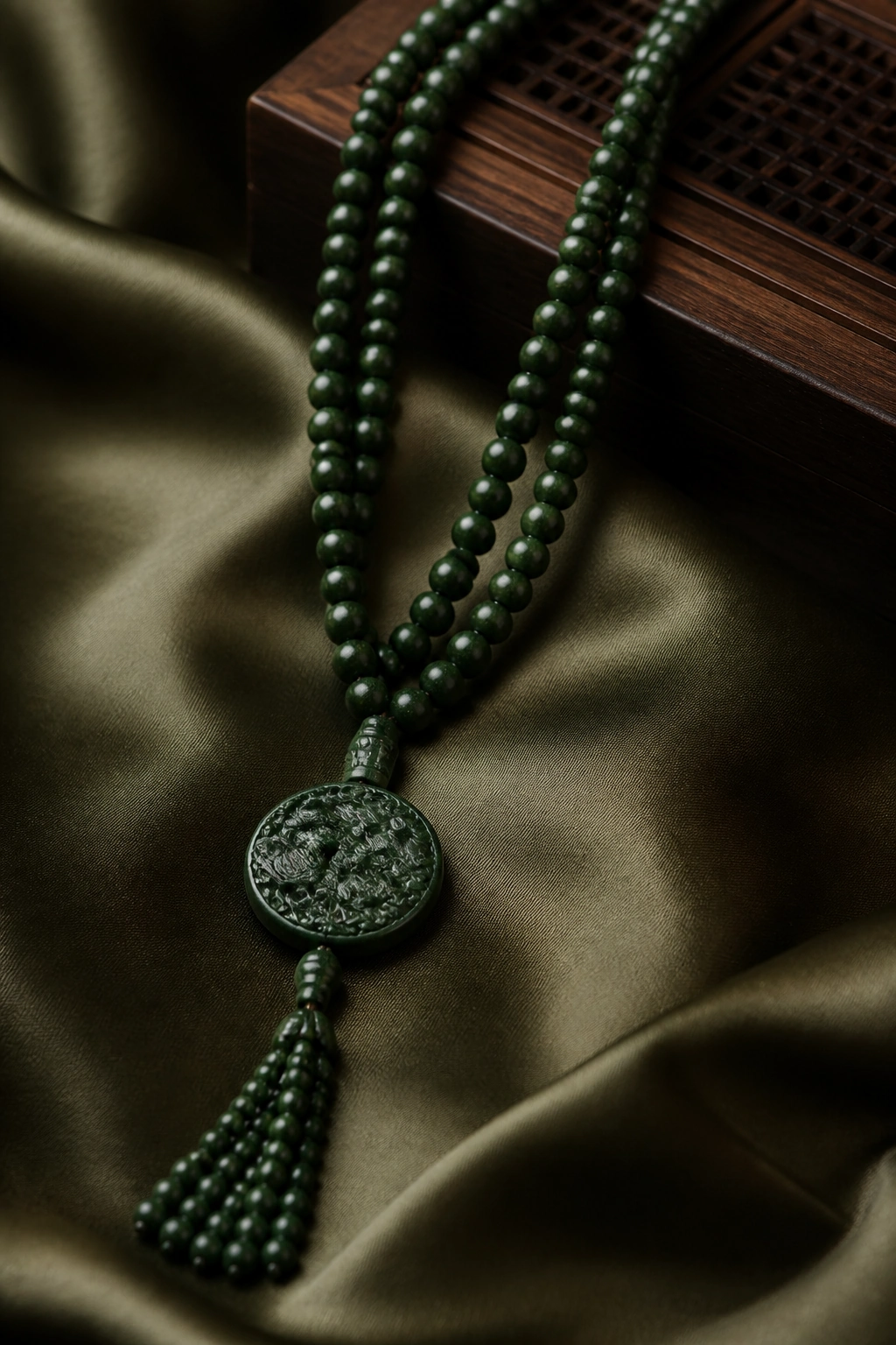 Five-Color Hexiang Incense Bead Bracelet - image 3