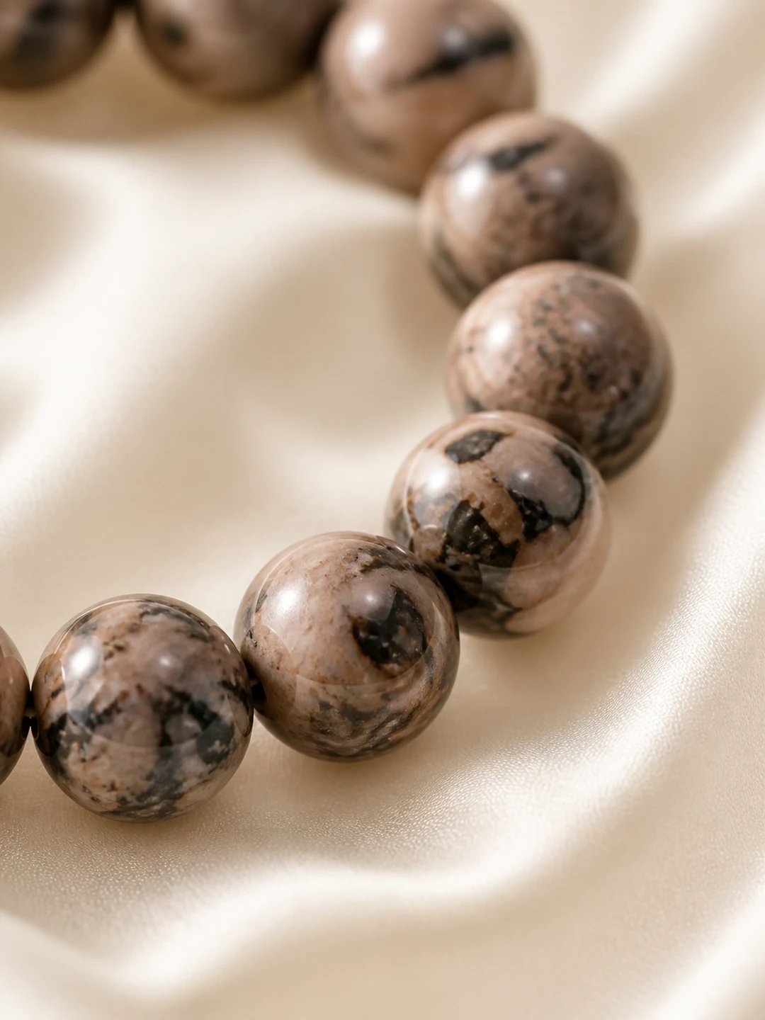 Silver Dunhuang Incense Bead Bracelet