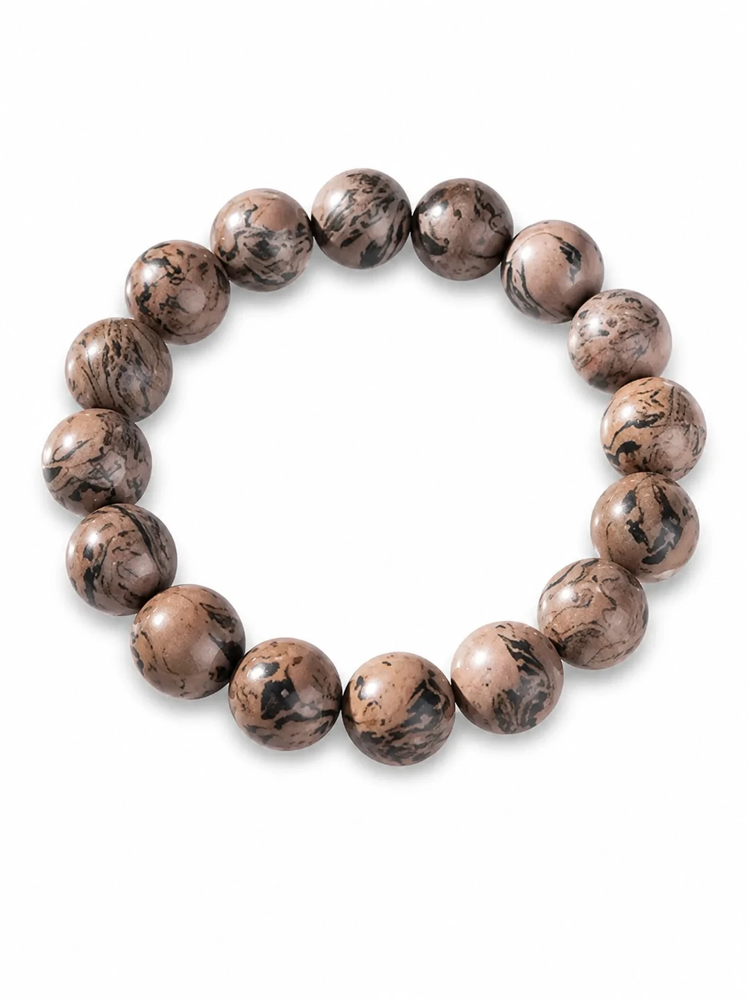 Silver Dunhuang Incense Bead Bracelet