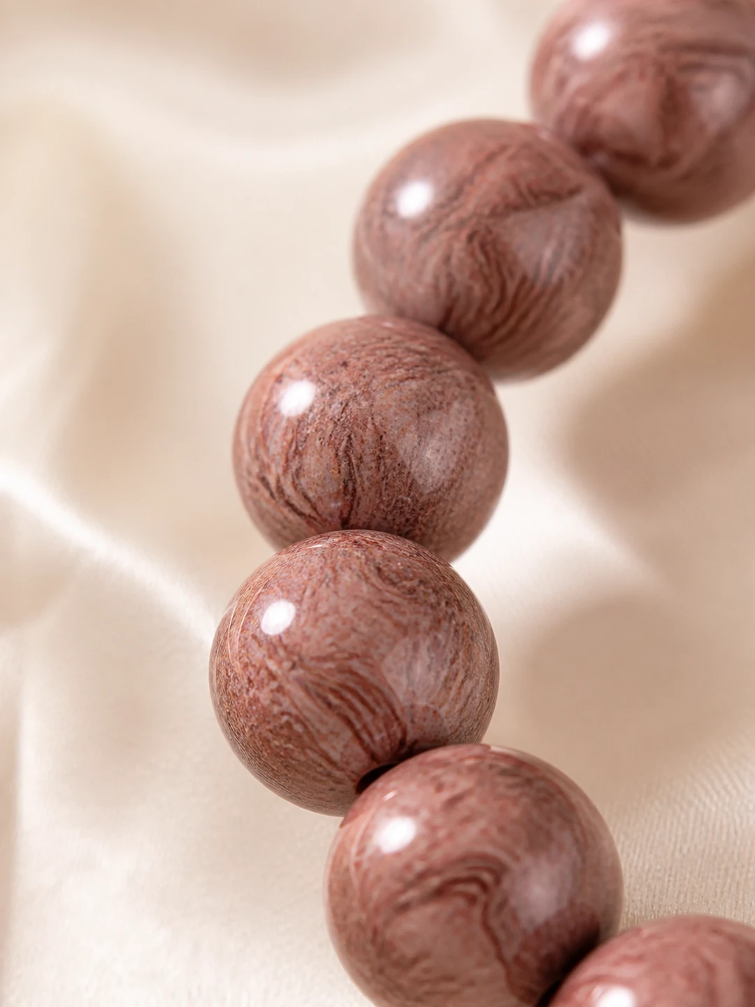 Gold Dunhuang Incense Bead Bracelet