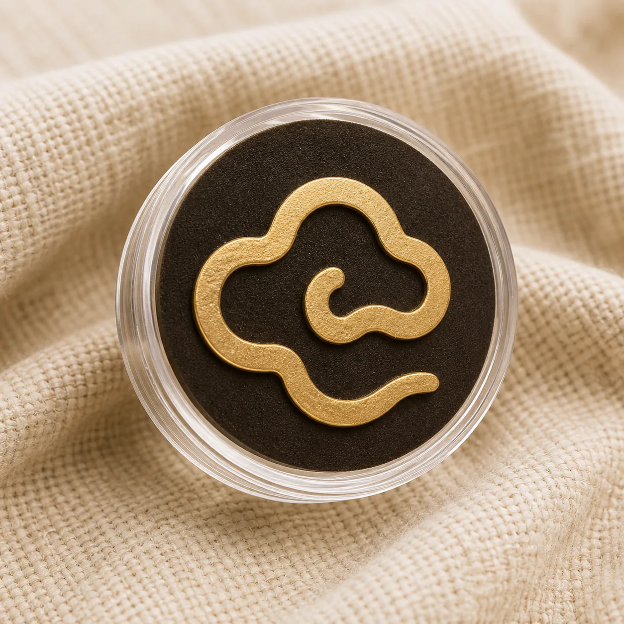 Agarwood incense medallion material detail