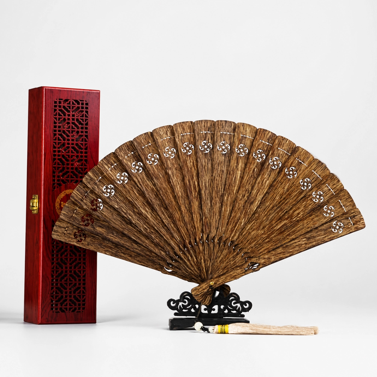 Agarwood Folding Fan