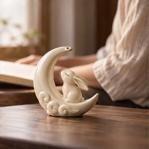 Moon Rabbit Incense Holder image 5