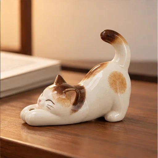 Playful Cat Stick Incense Holder image 5