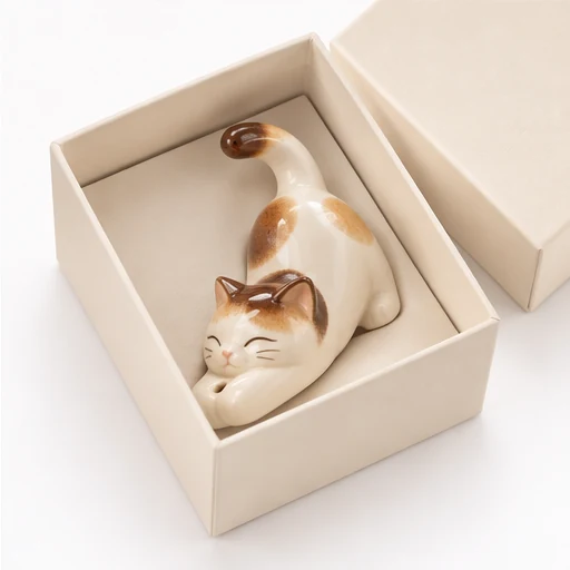 Playful Cat Stick Incense Holder image 6