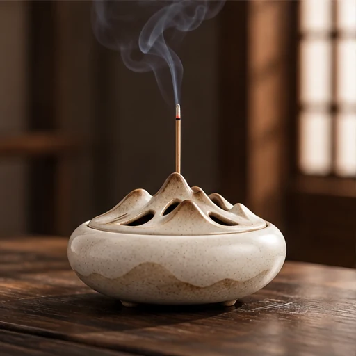 New Chinese Ceramic Incense Burner-SeeBead--See the Unseen, Perceive the Peaceful