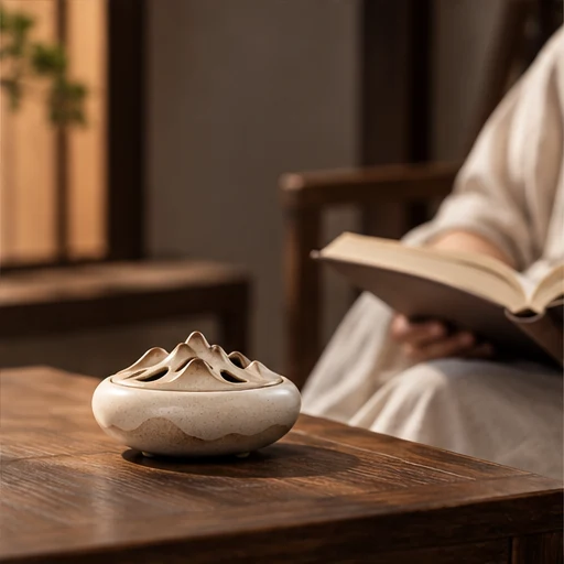 New Chinese Ceramic Incense Burner-SeeBead--See the Unseen, Perceive the Peaceful