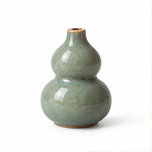 Ceramic Gourd Stick Incense Holder image 1