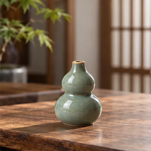 Ceramic Gourd Stick Incense Holder image 2