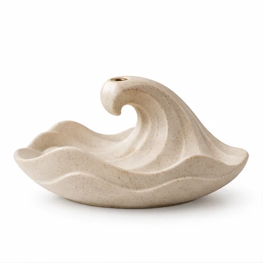 Wave Ash Coil Incense Burner image 1