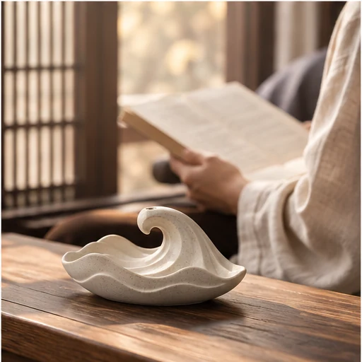 Wave Ash Coil Incense Burner image 5