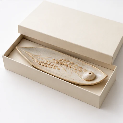 Grain Motif Incense Tray-SeeBead--See the Unseen, Perceive the Peaceful