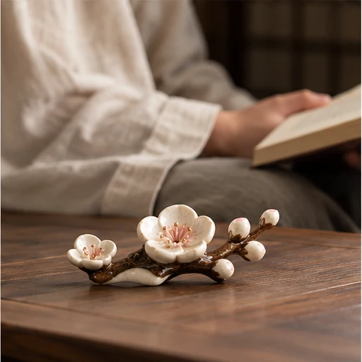 Plum Blossom Incense Holder-SeeBead--See the Unseen, Perceive the Peaceful
