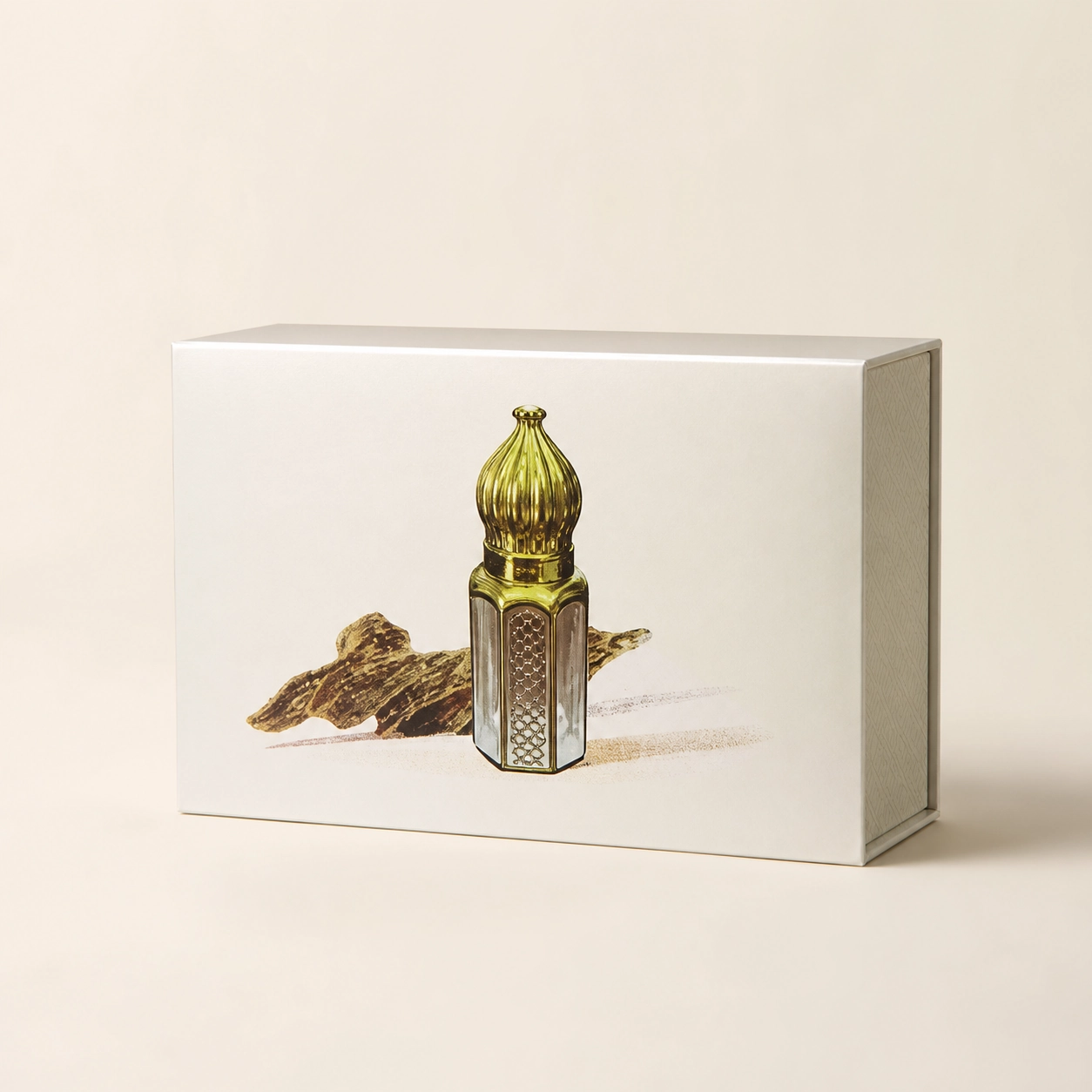 Agarwood Fragrance Oil Gift Set, 6g x 4 - white background product view