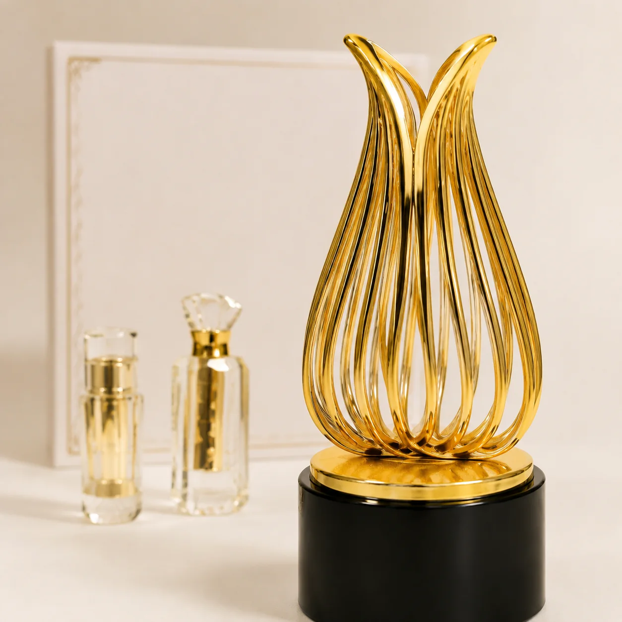 Hui'an agarwood balm gold display detail