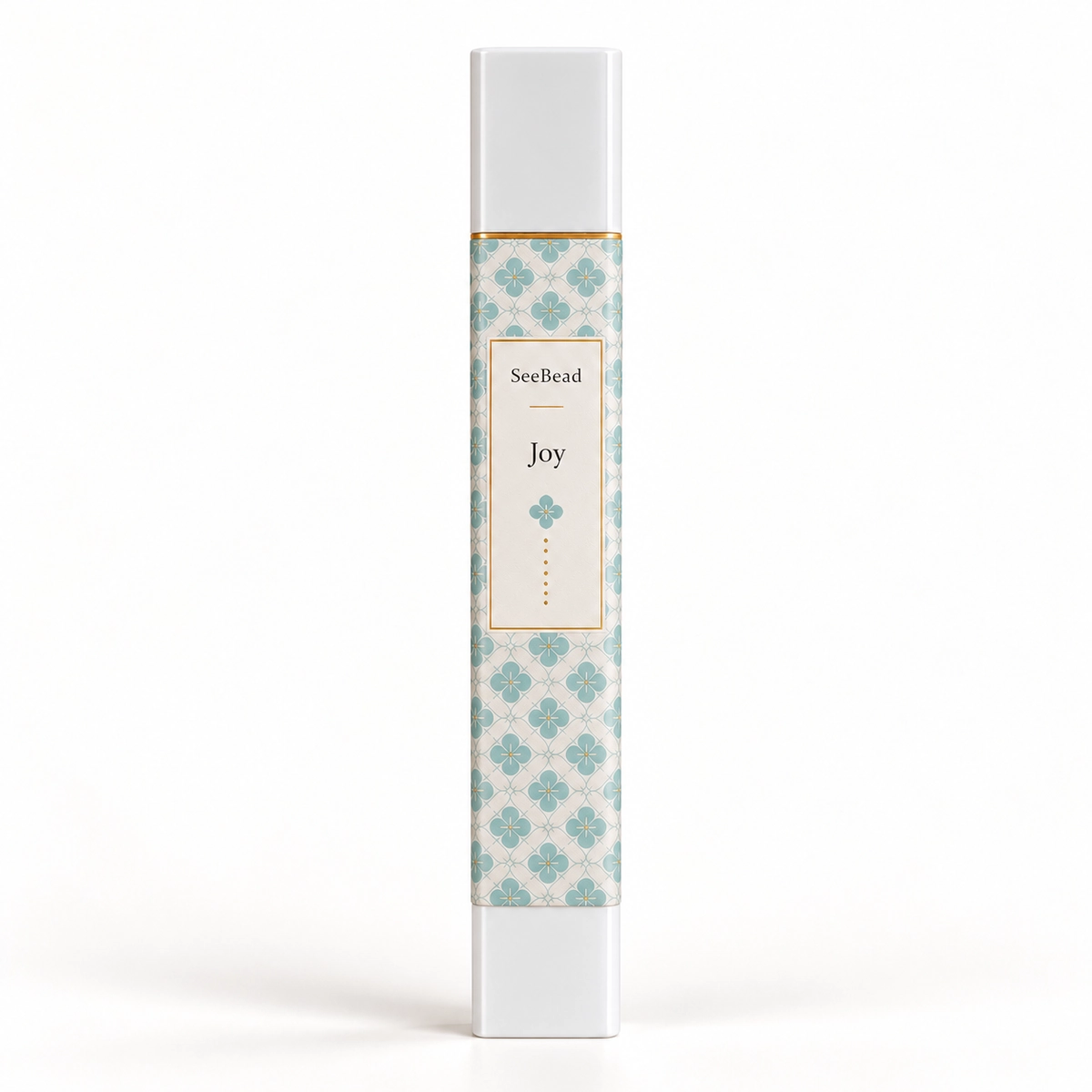 Joy style SeeBead stick incense case in pale celadon