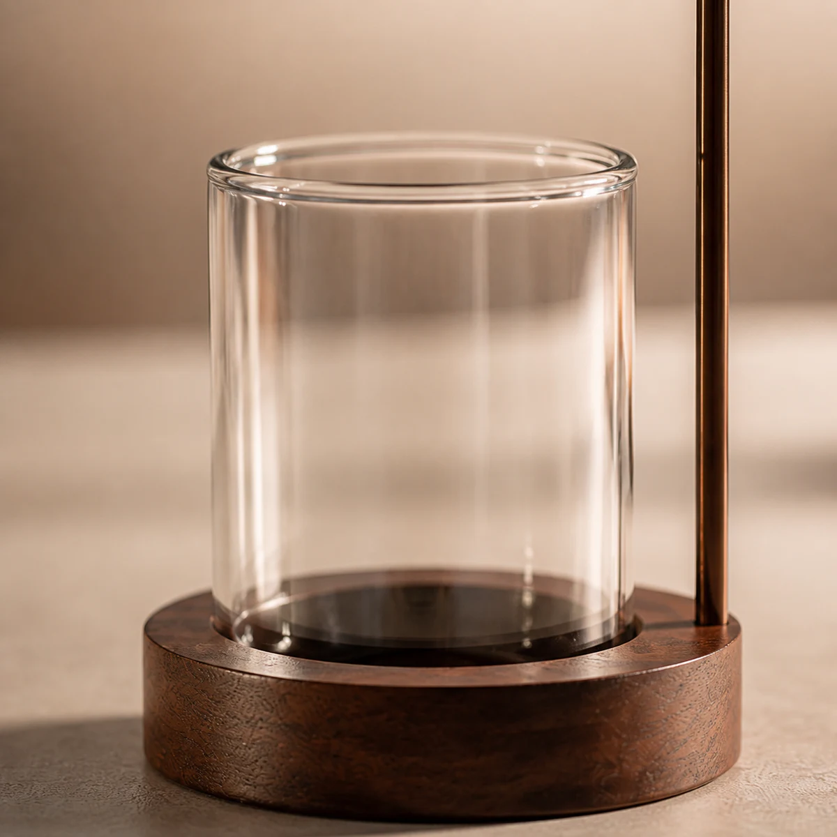 Suspended Glass Incense Holder - Glass Detail