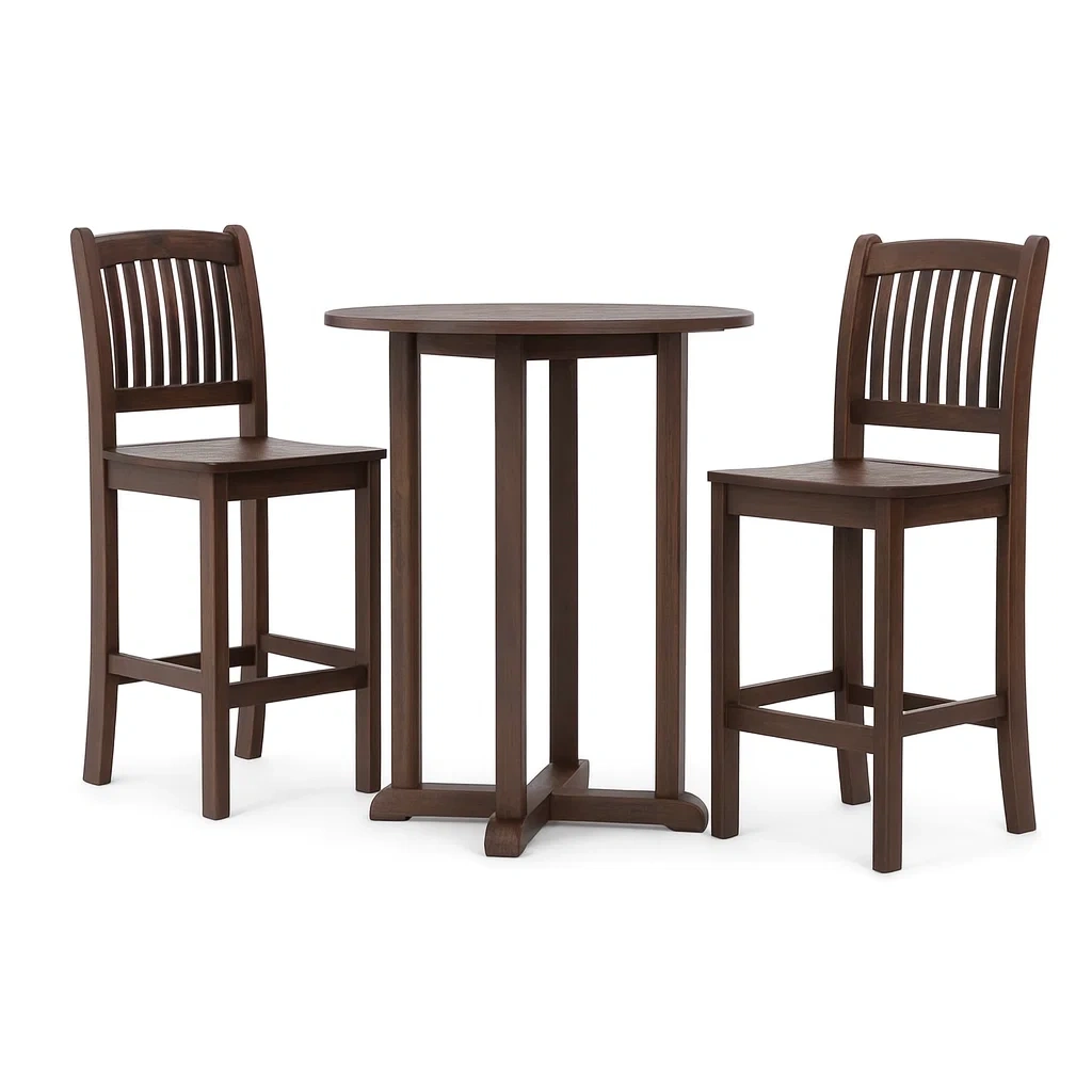 Ensemble table et chaise de bar