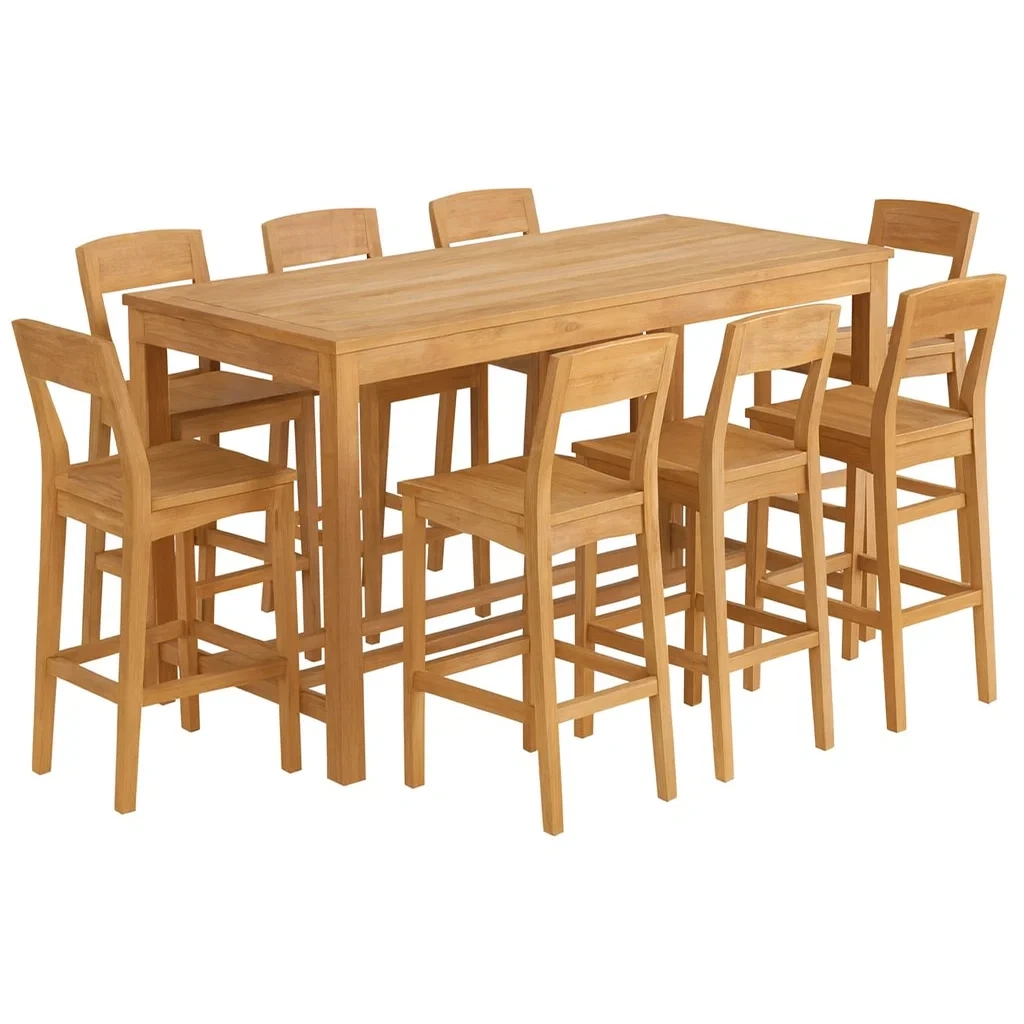 Ensemble table et chaise de bar