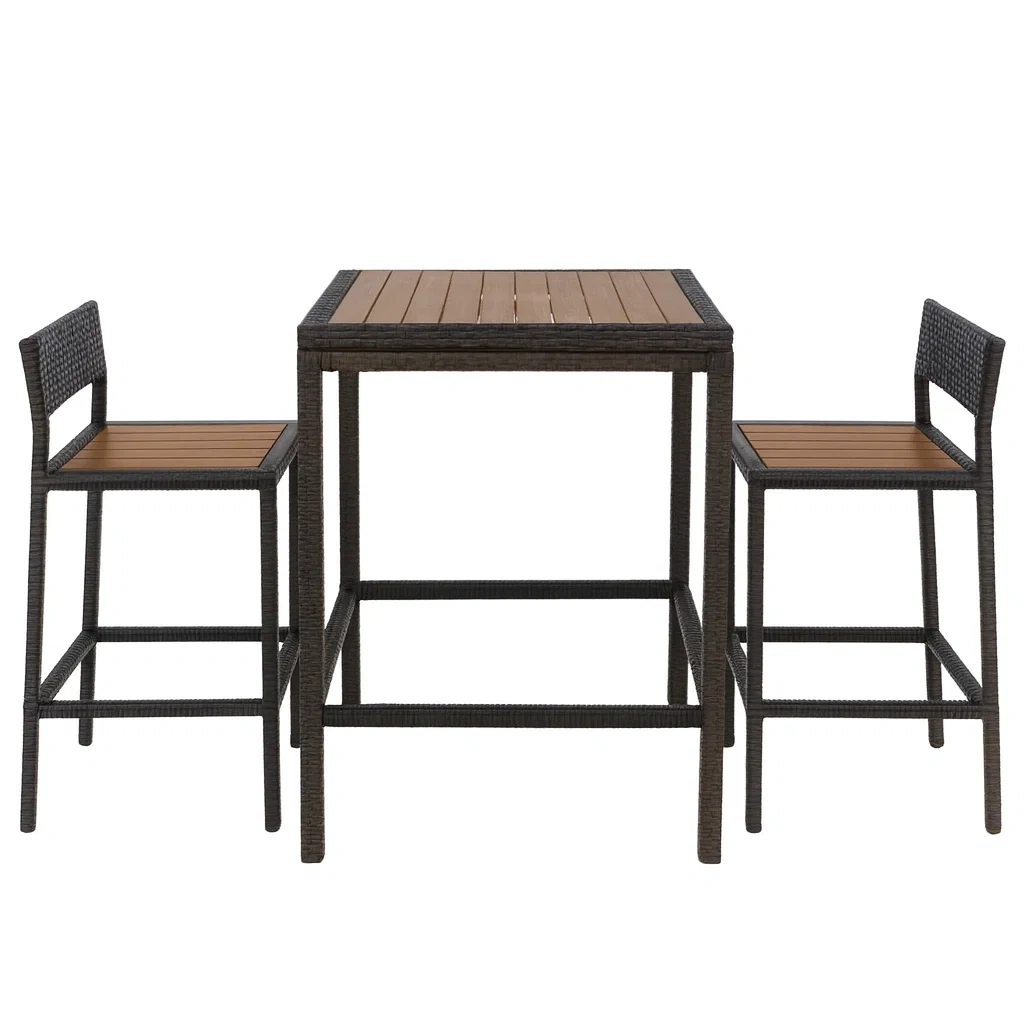 Ensemble table et chaise de bar