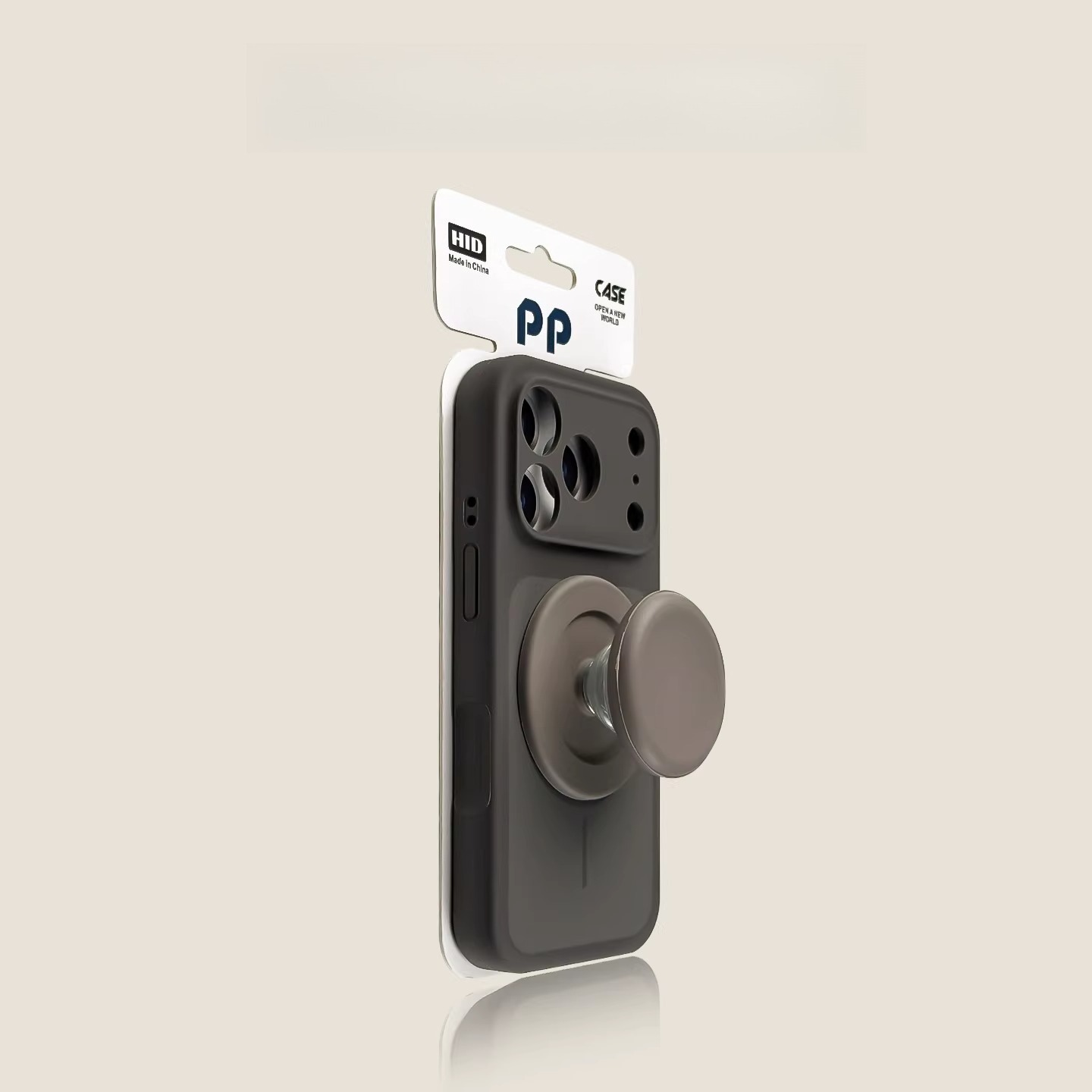 Phone case, iPhone magnetic protective case, precision hole, trendy brand, light luxury