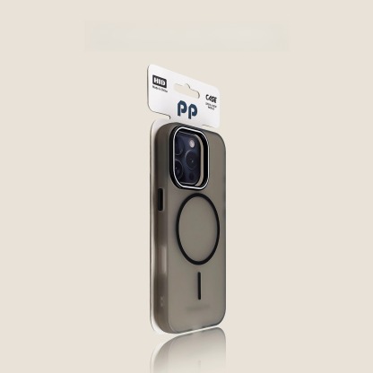 Phone case iPhone magnetic suction new silicone anti drop high-end feeling couple