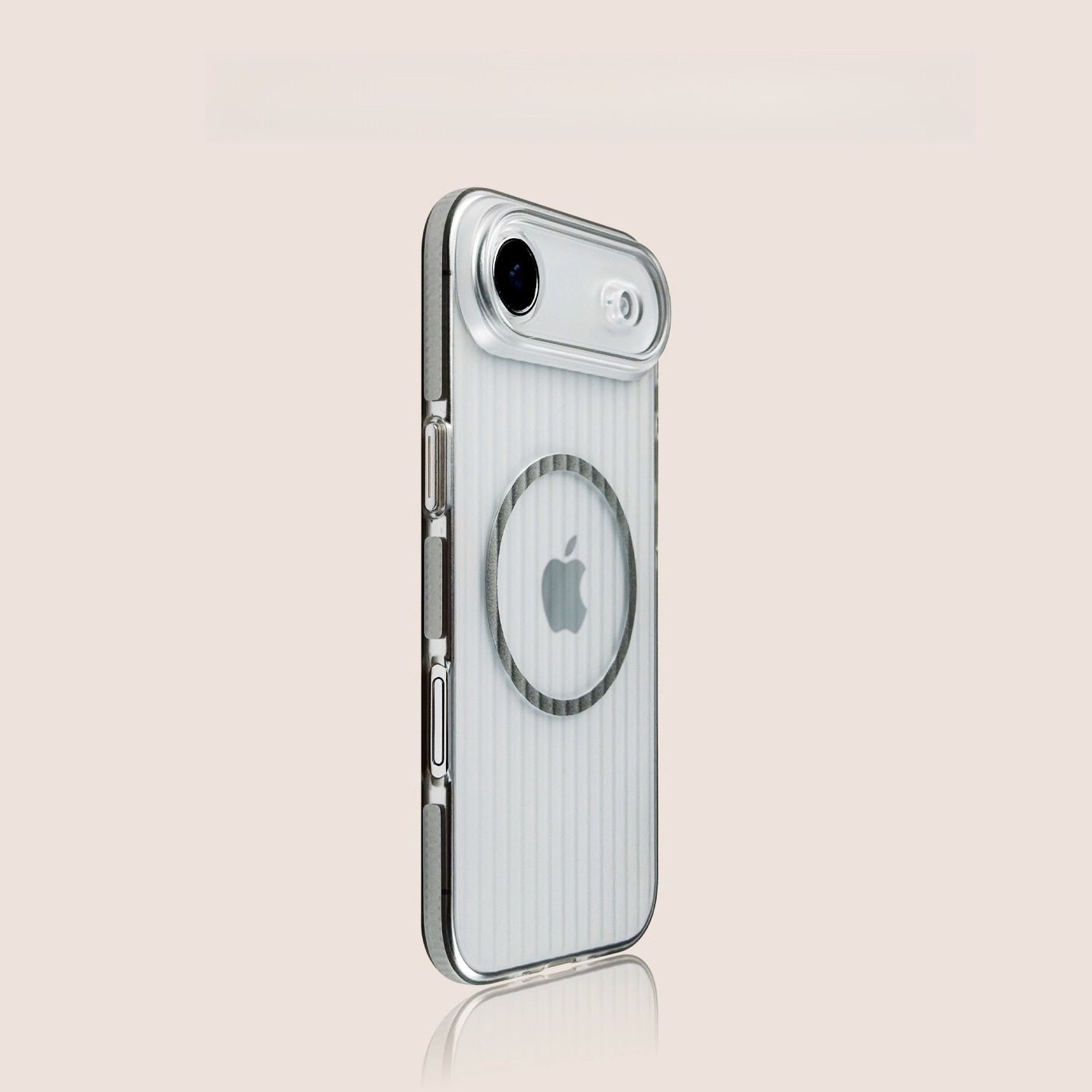 New iPhone case with magnetic skin absorption and all inclusive anti fall premium feel