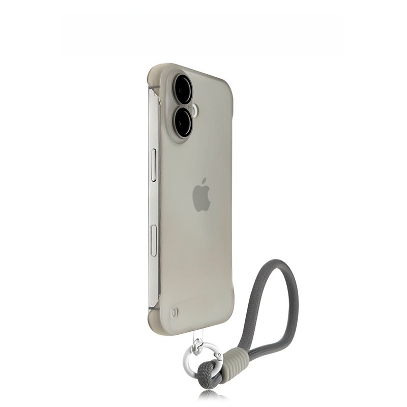 Phone case matte gray iPhone ultra-thin lens film for niche couples