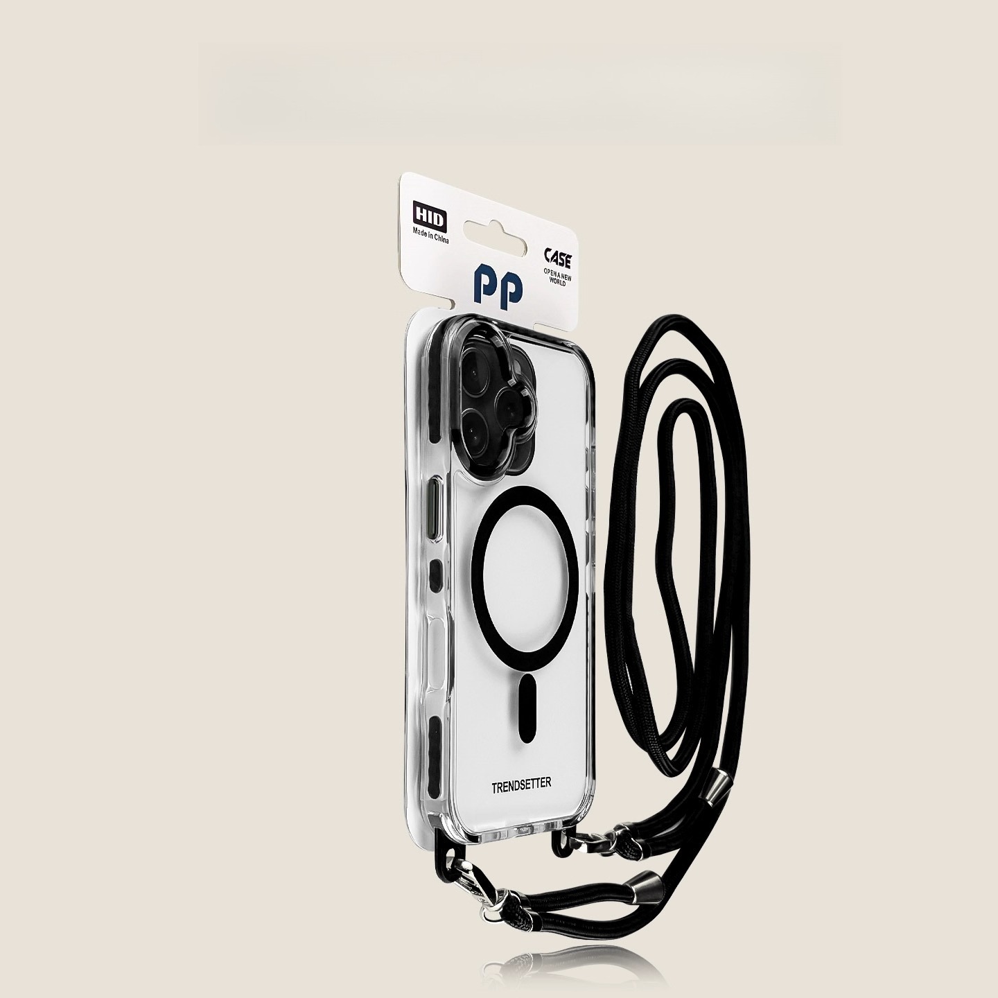 White phone case for iPhone, simple, transparent, anti fall, high-end feel for men and women