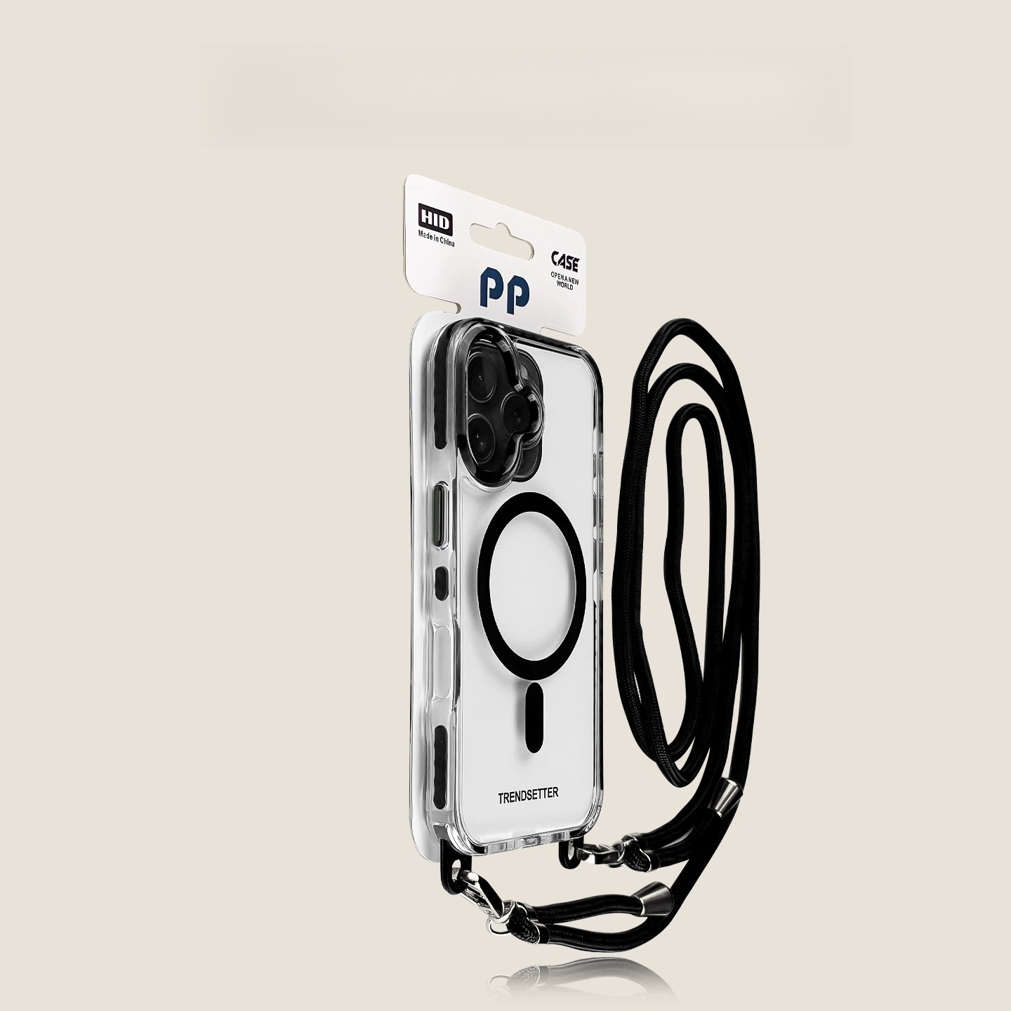 White phone case for iPhone, simple, transparent, anti fall, high-end feel for men and women