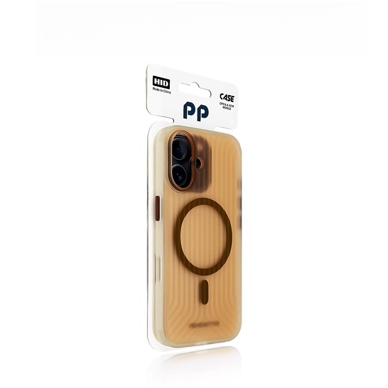 Magnetic iPhone case, frosted, shockproof, high-grade, large-hole protective case