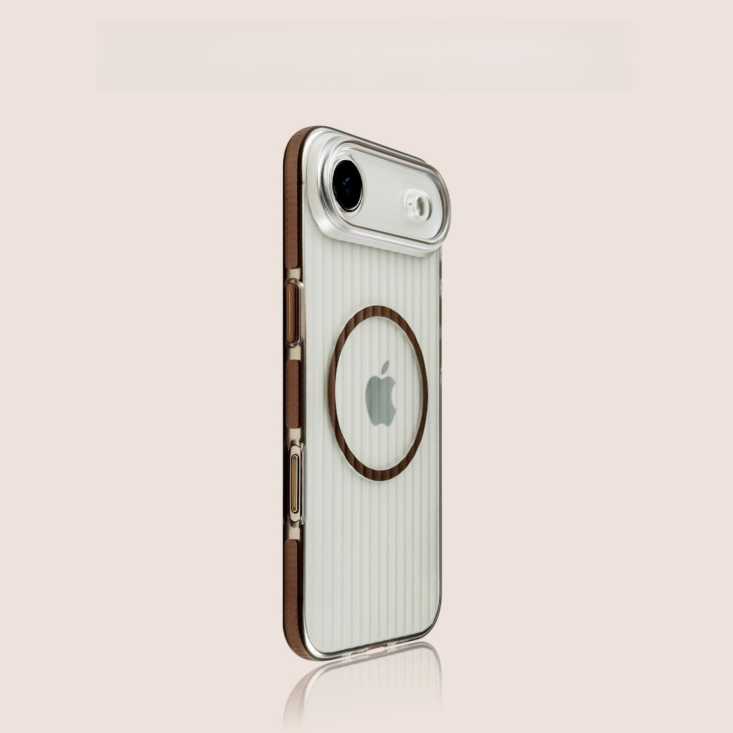 New iPhone case with magnetic skin absorption and all inclusive anti fall premium feel