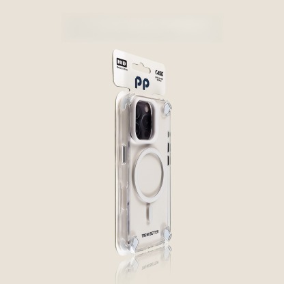 New iPhone case with lens holder, magnetic design, drop-proof and premium feel