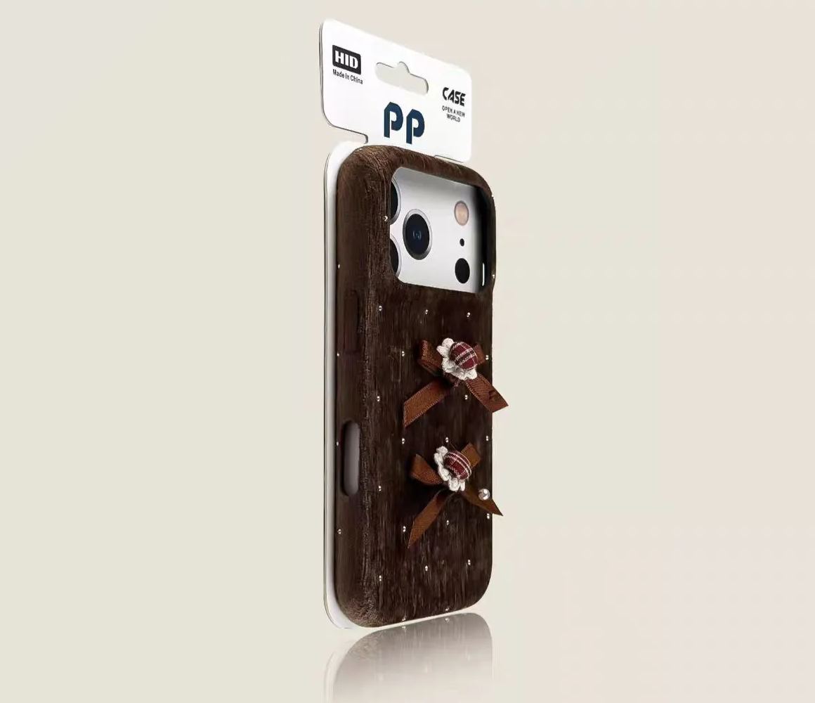Vintage butterfly iPhone case brown distressed aesthetic protective cover
