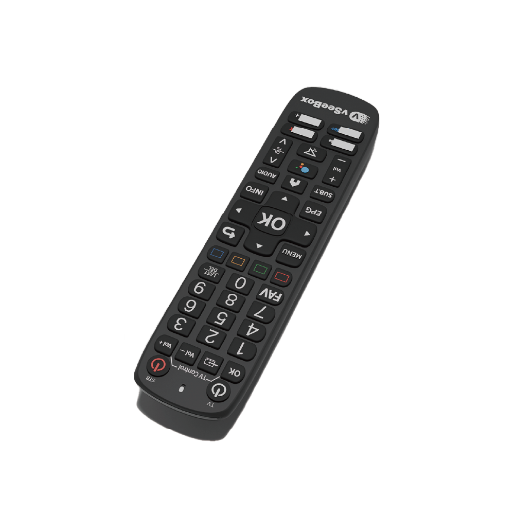 VSeeBox V6 Plus Remote Control Replacement Backlit Smart Bluetooth Voice Command Android TV Box